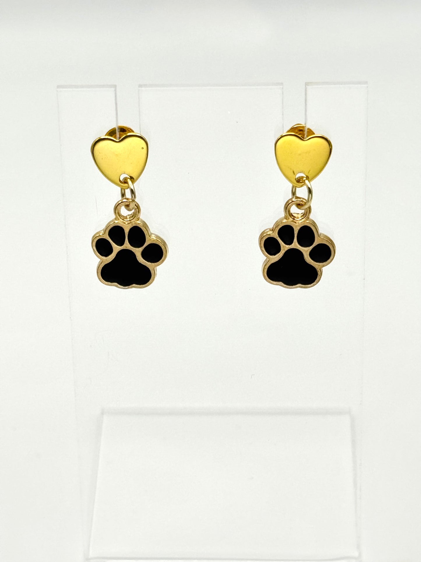 ๐พ Pawprints of Love Earrings