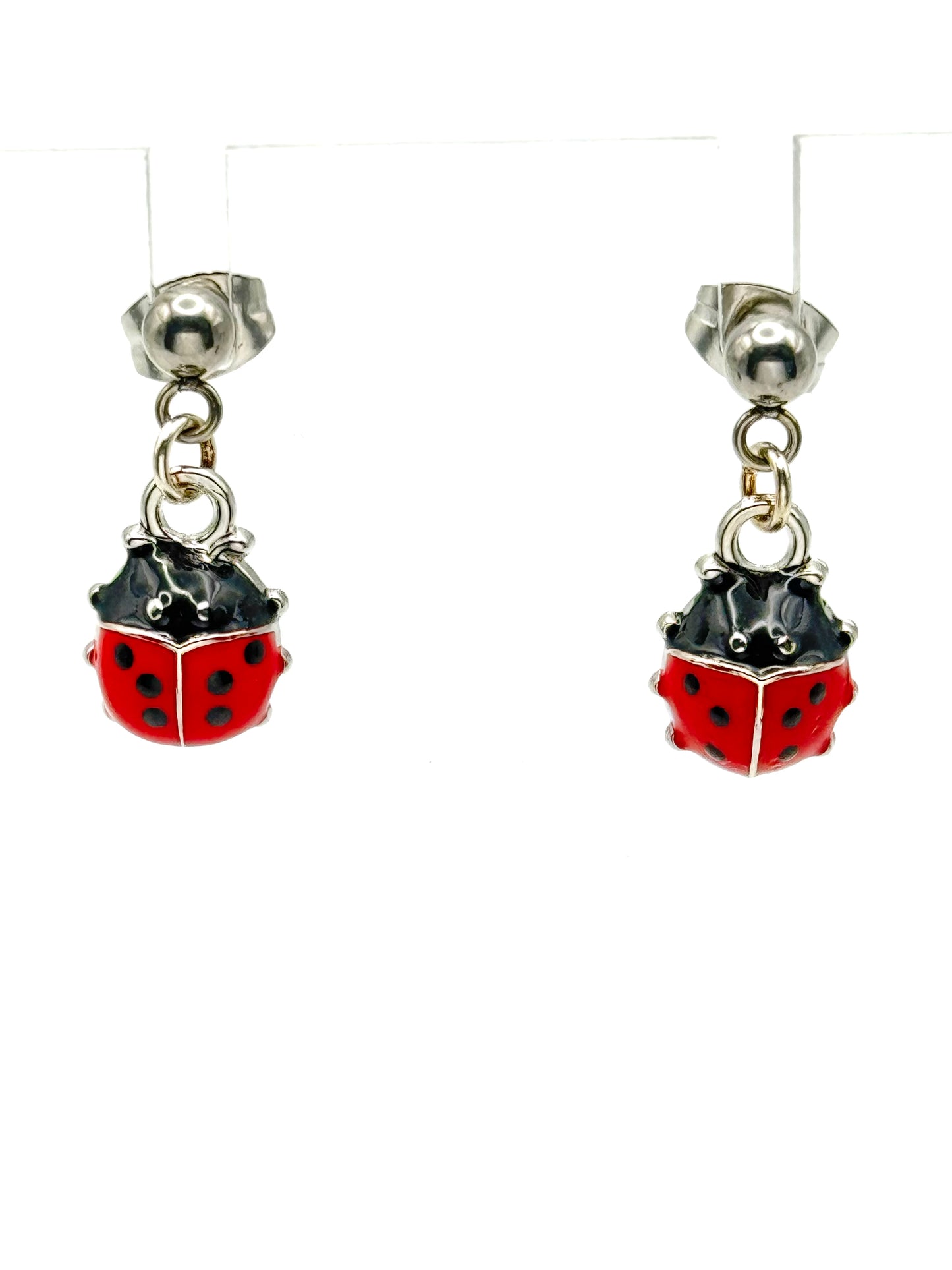๐ Classic Lucky Ladybug Earrings