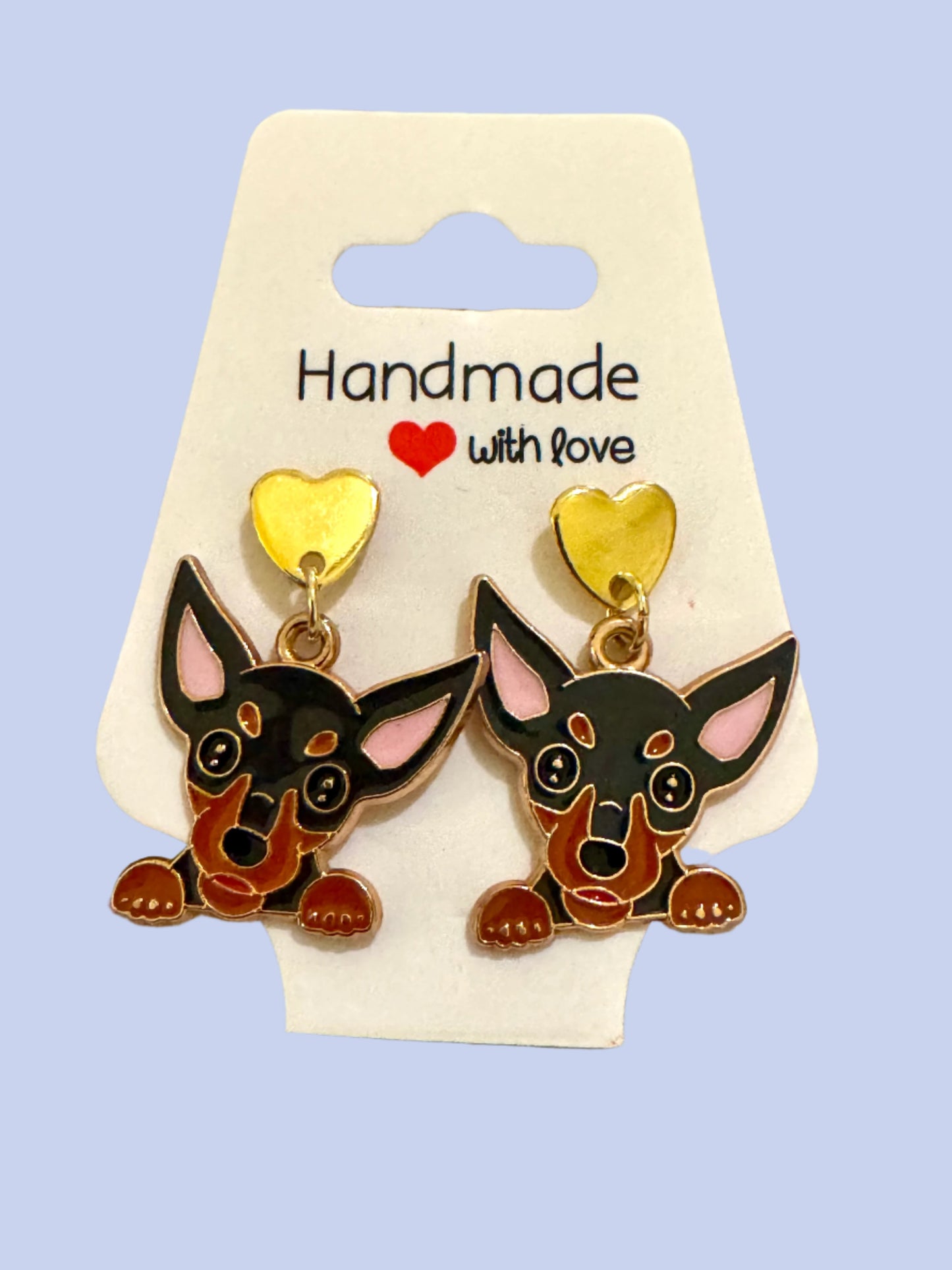 Doberman Pincher/ Dachshund Earring