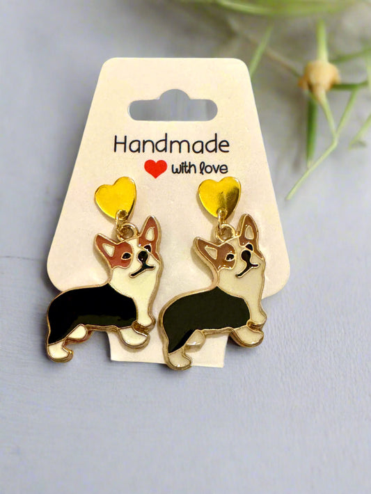 Corgi Earrings