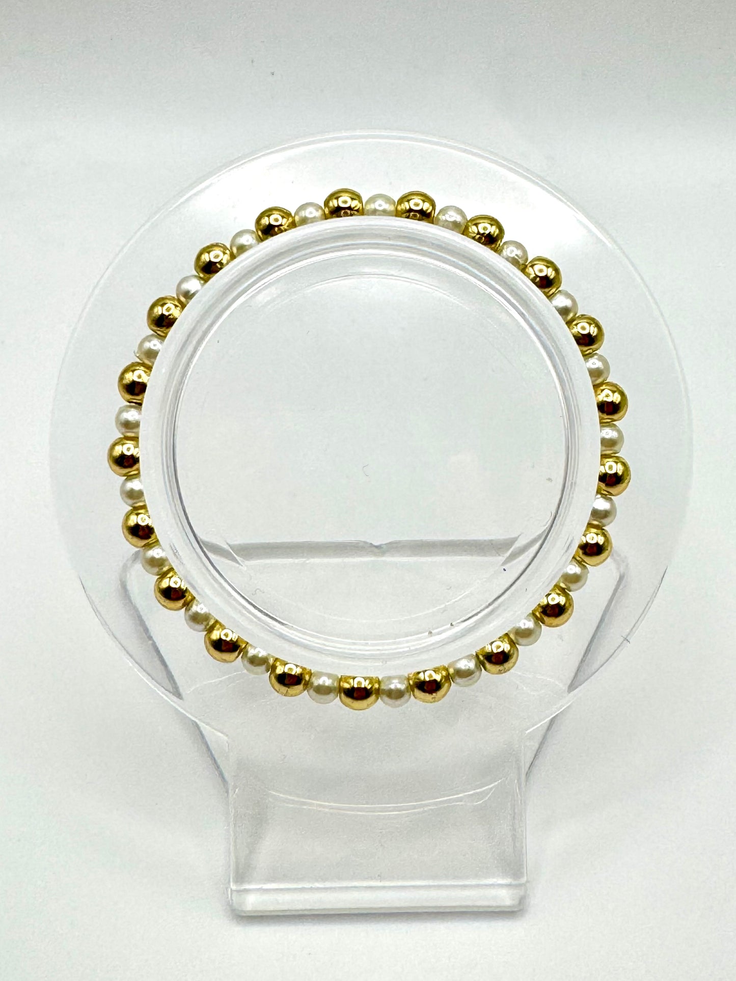 Golden Pearl Bracelet