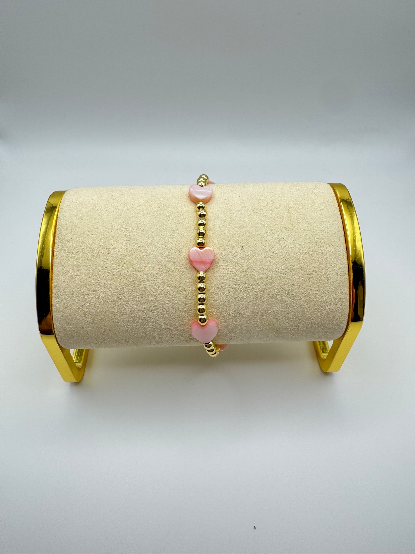 Pink Heartfelt Elegance Bracelet