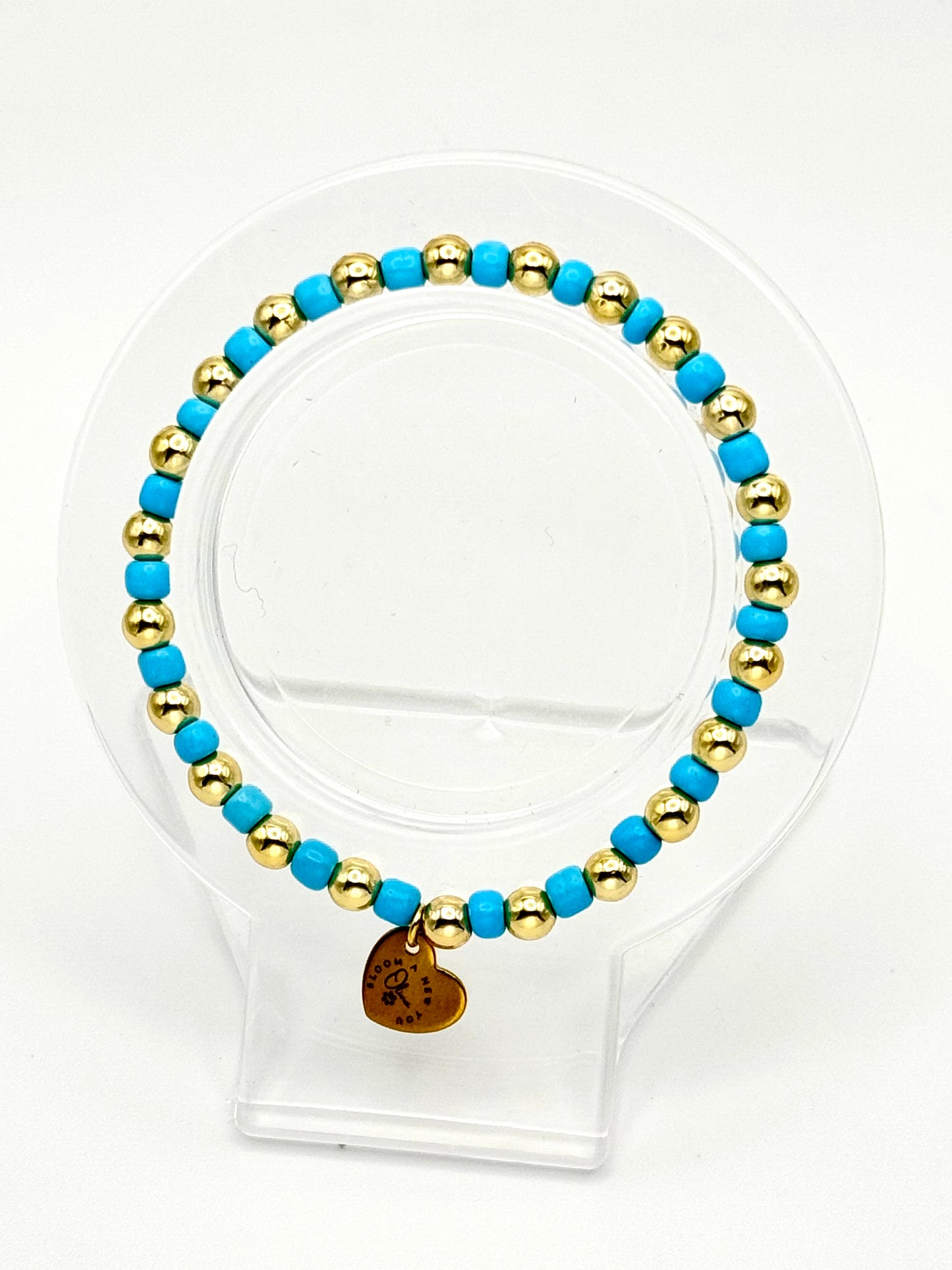 Tranquil Turquoise Bloom