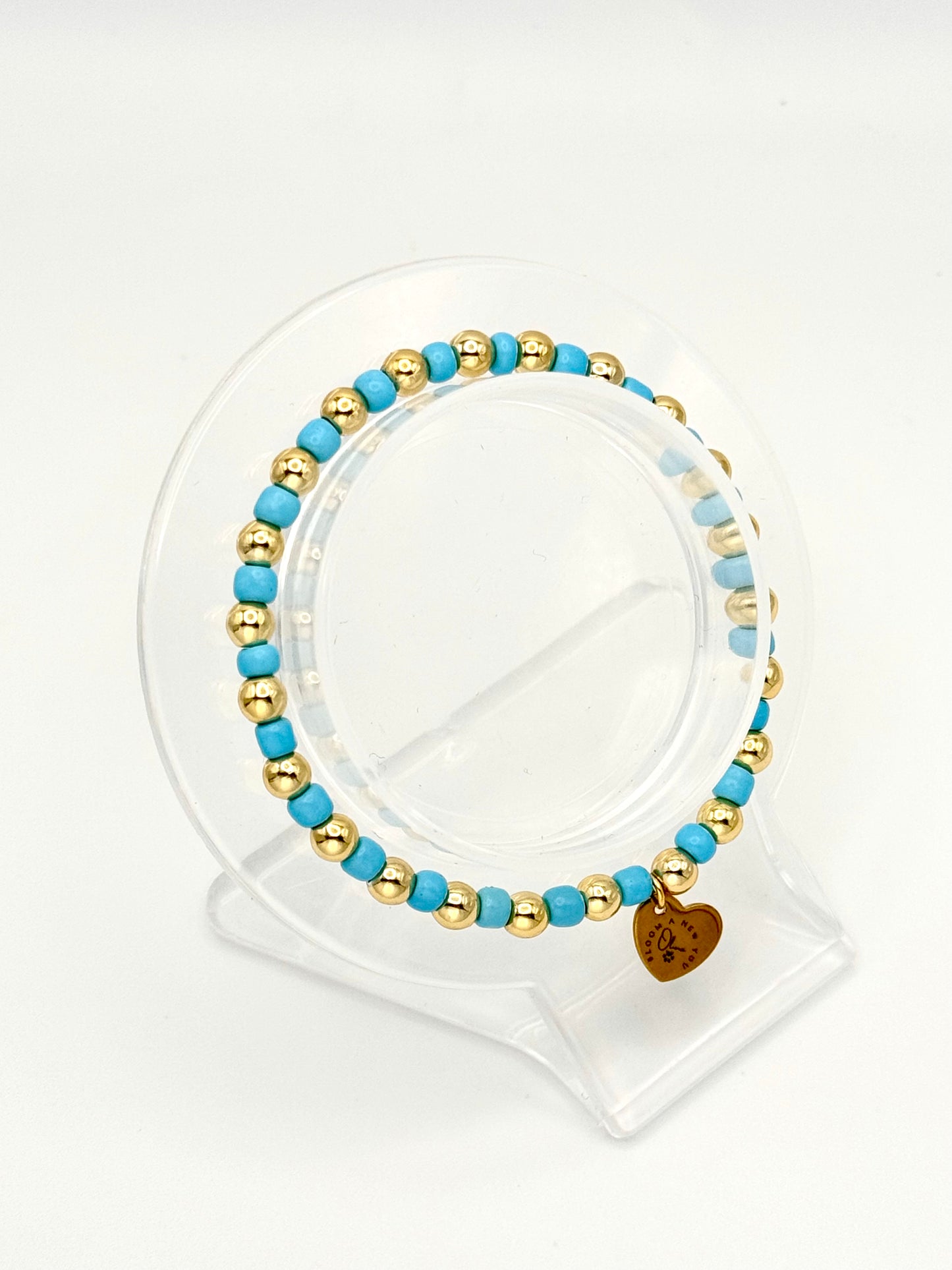 Tranquil Turquoise Bloom