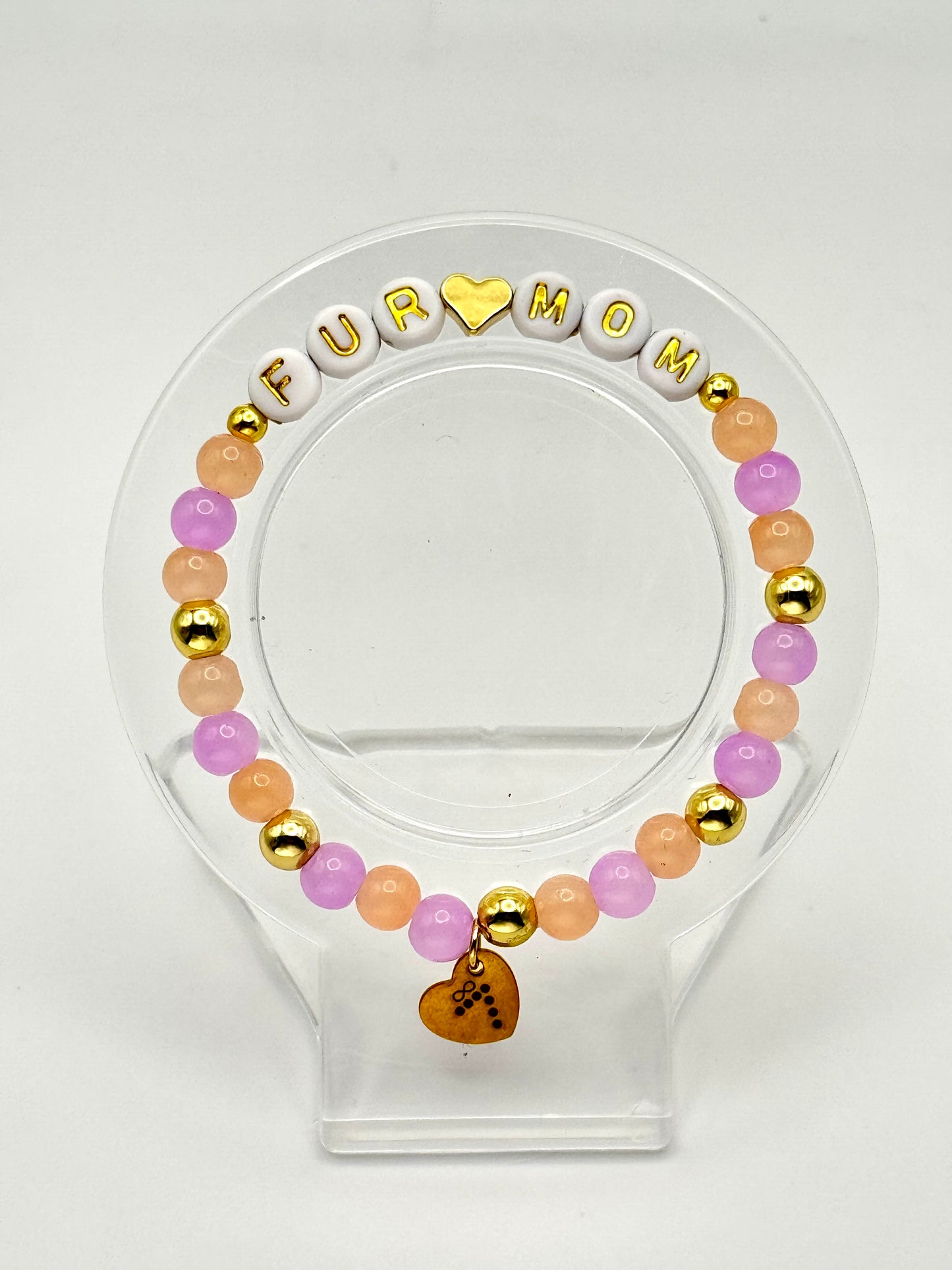 Gold Fur Mom Bracelet