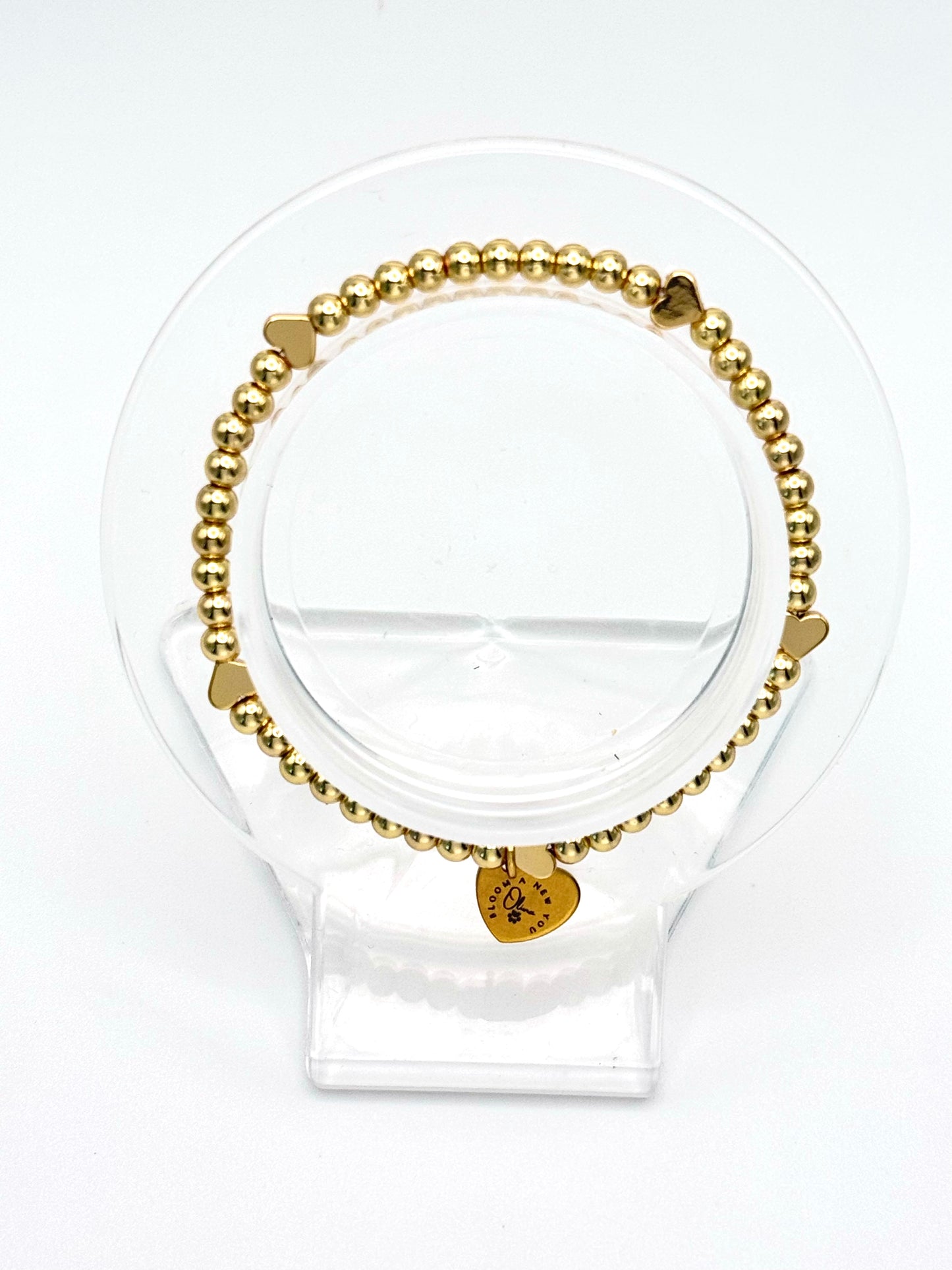 Heart Stack Bracelet