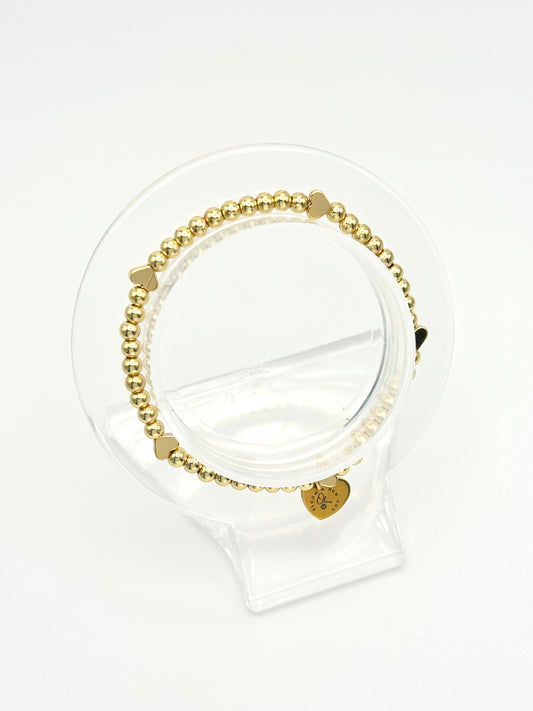 Heart Stack Bracelet
