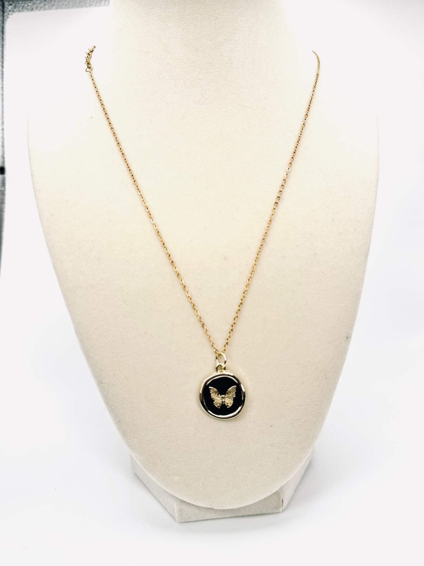 Golden Butterfly Necklace
