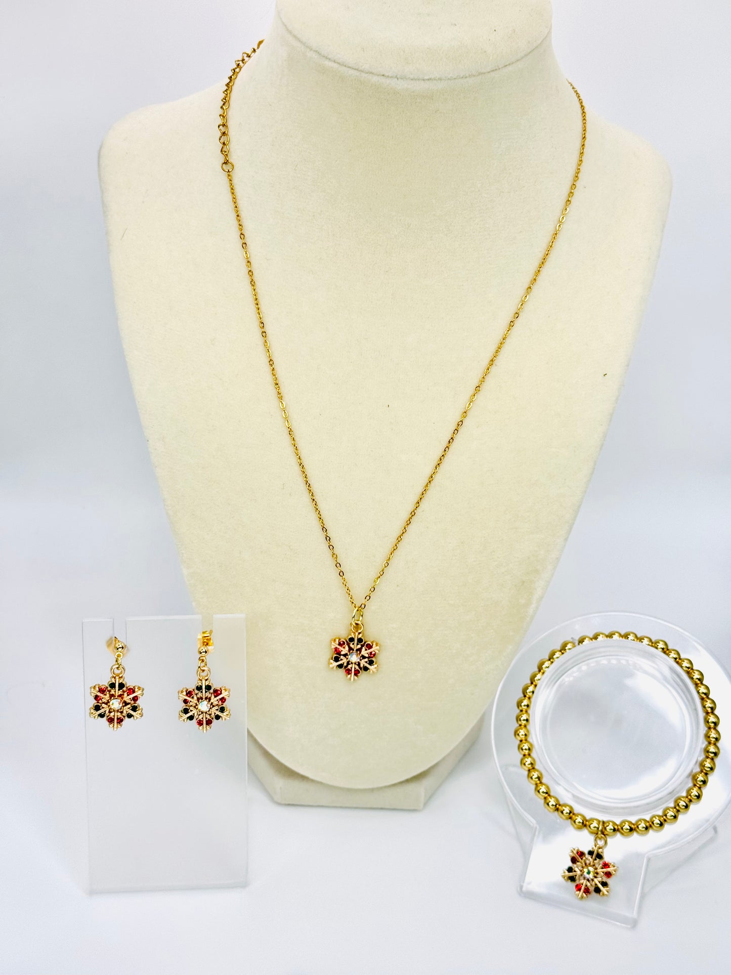 Festive Flurry Snowflake Parure (Set)