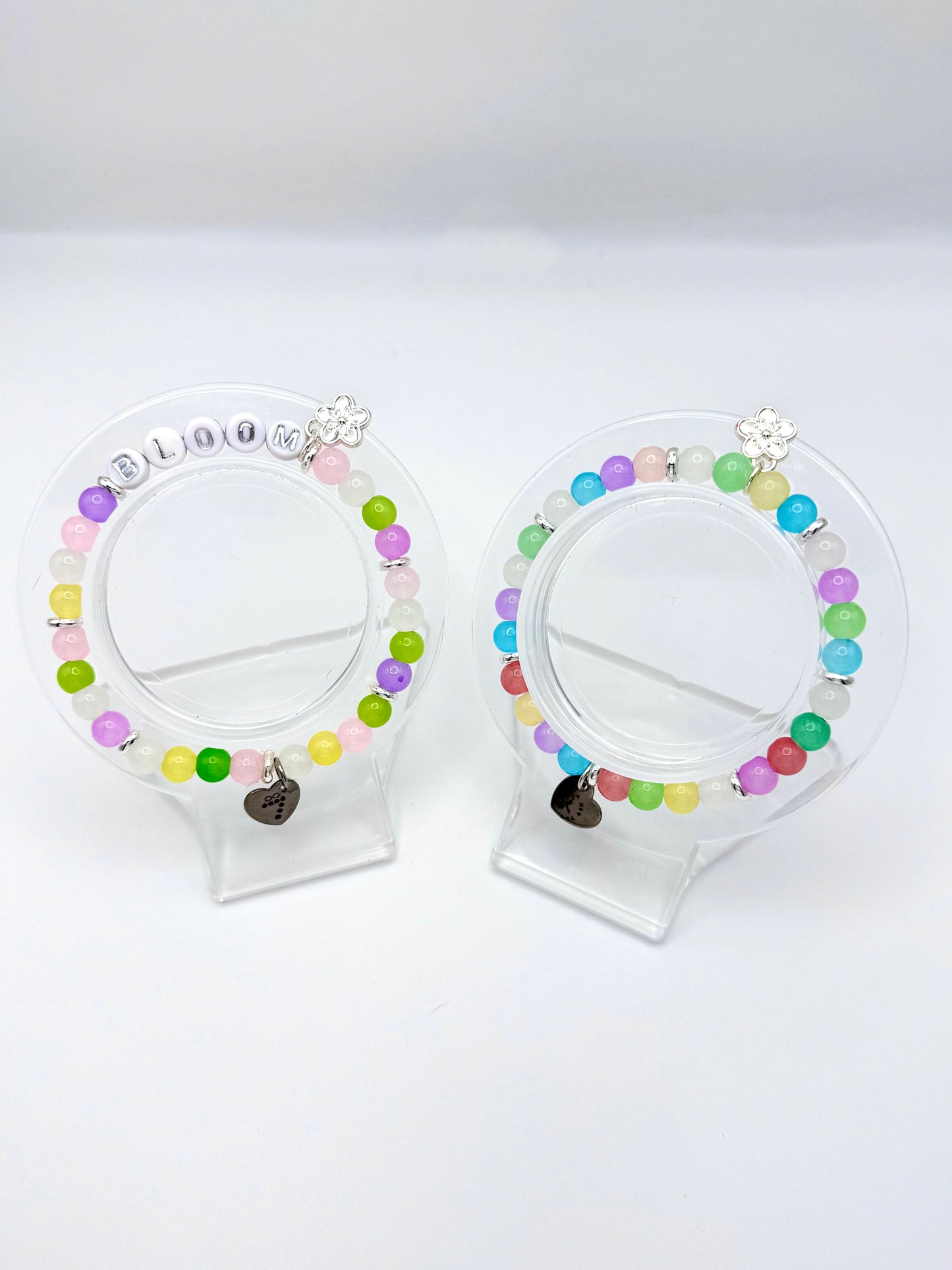 Floral Bloom Bracelet – Silver Version