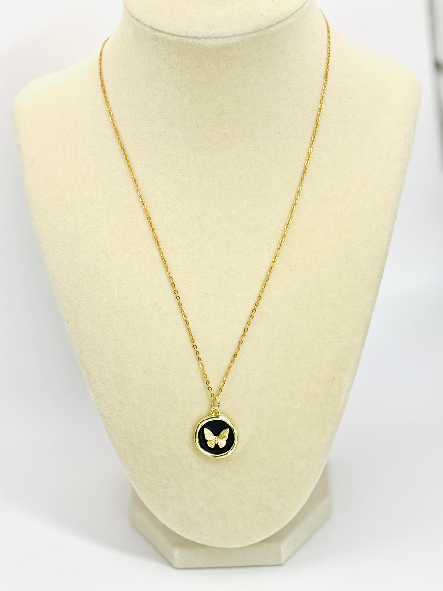 Golden Butterfly Necklace