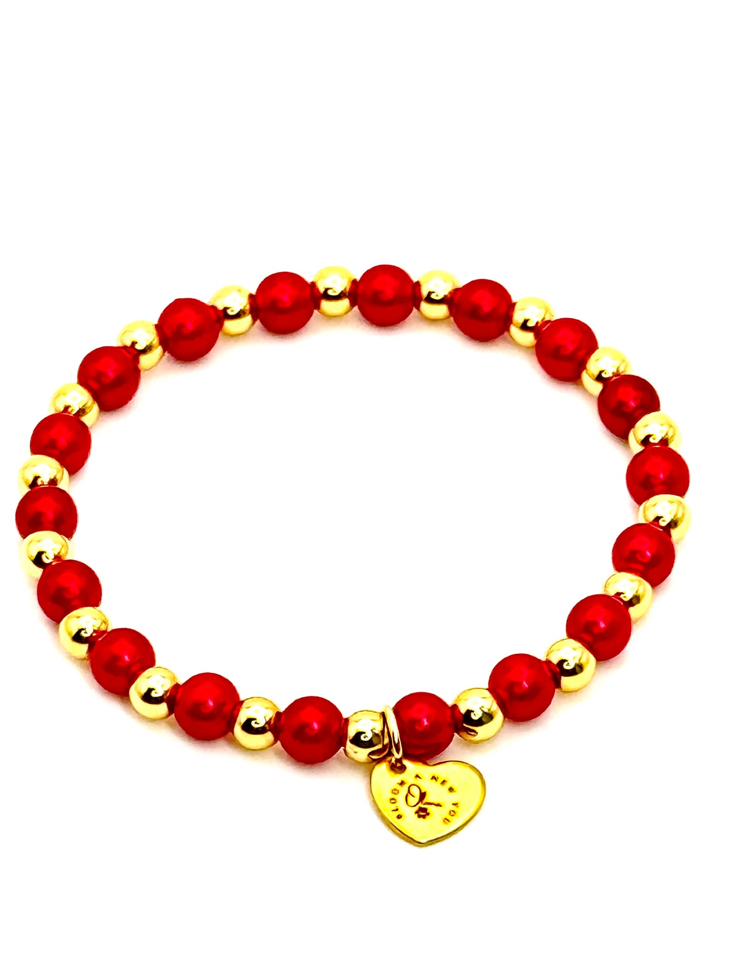Crimson Glow Bracelet