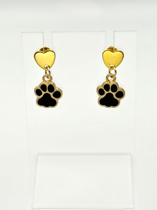 🐾 Pawprints of Love Earrings