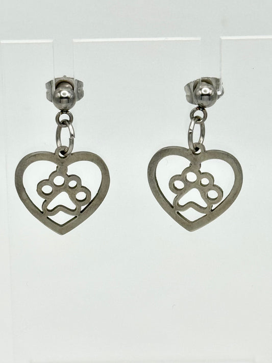 ❤️ Heart & Paw Harmony Earrings