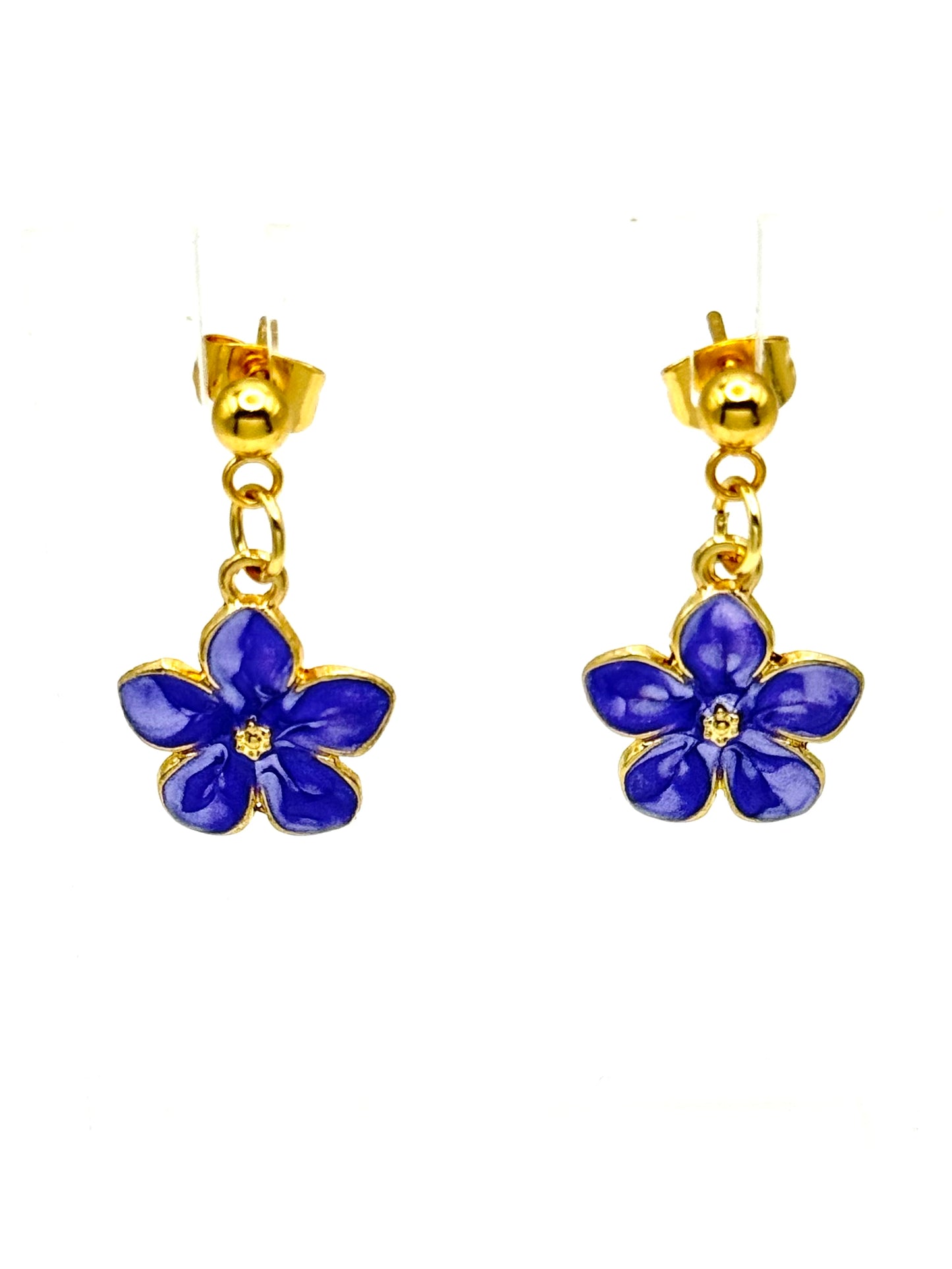 Violet Bloom Earrings