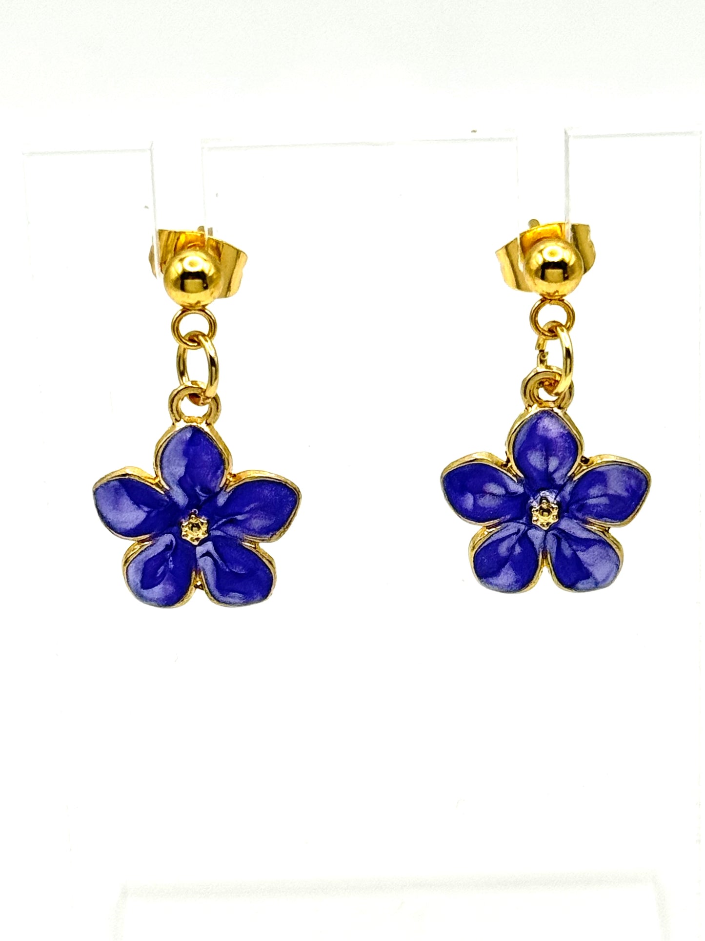 Violet Bloom Earrings