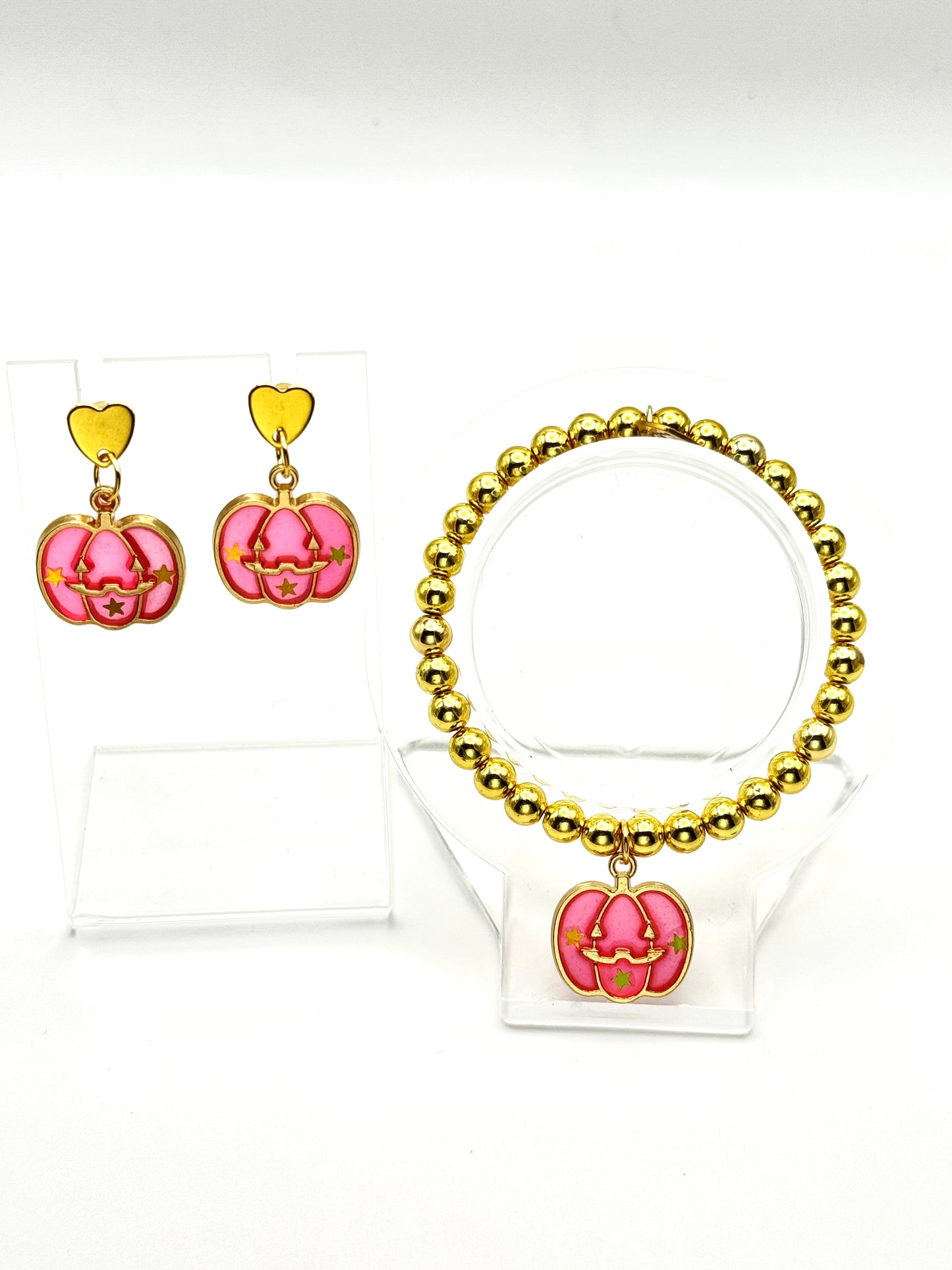🎃 Sweetheart Jack-o’-Lanterns Bracelet