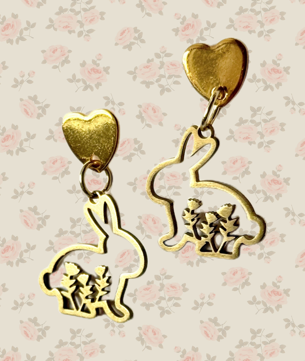 Blossomy Bunny Earrings