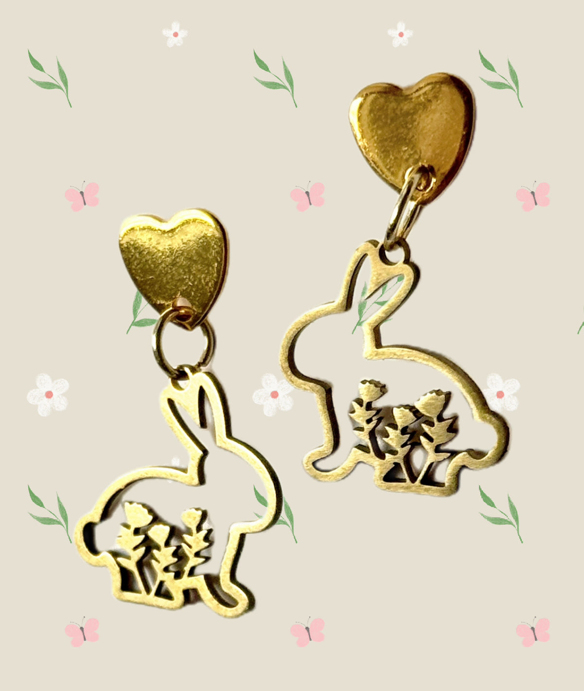 Blossomy Bunny Earrings