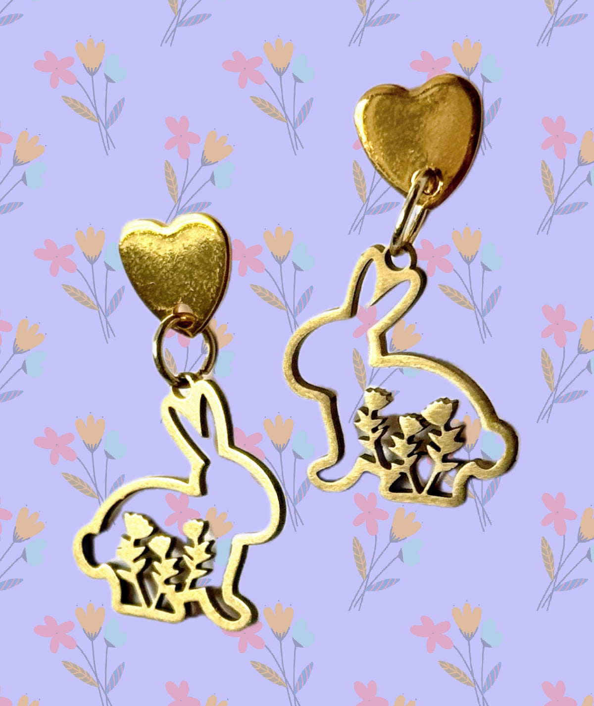 Blossomy Bunny Earrings