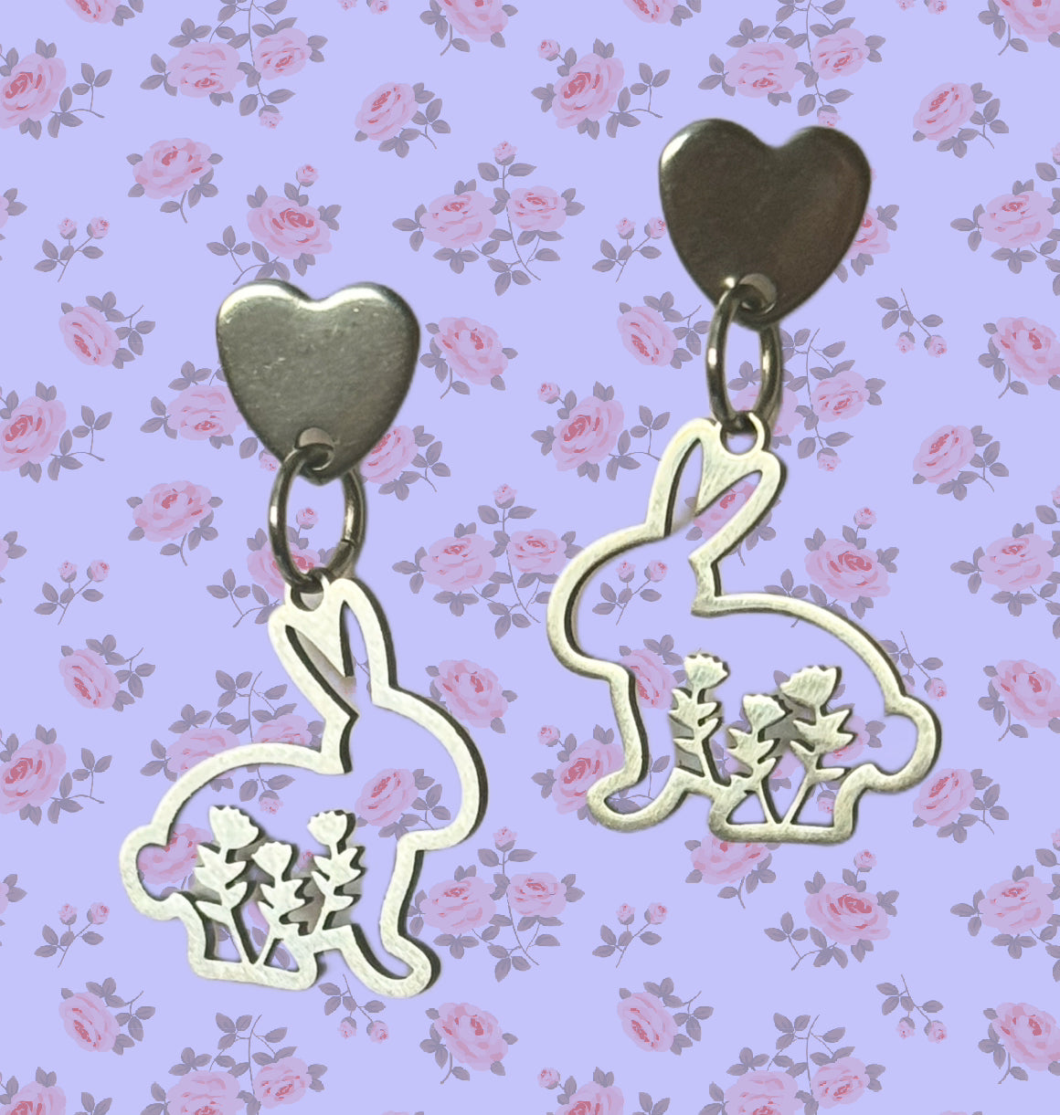 Blossomy Bunny Earrings