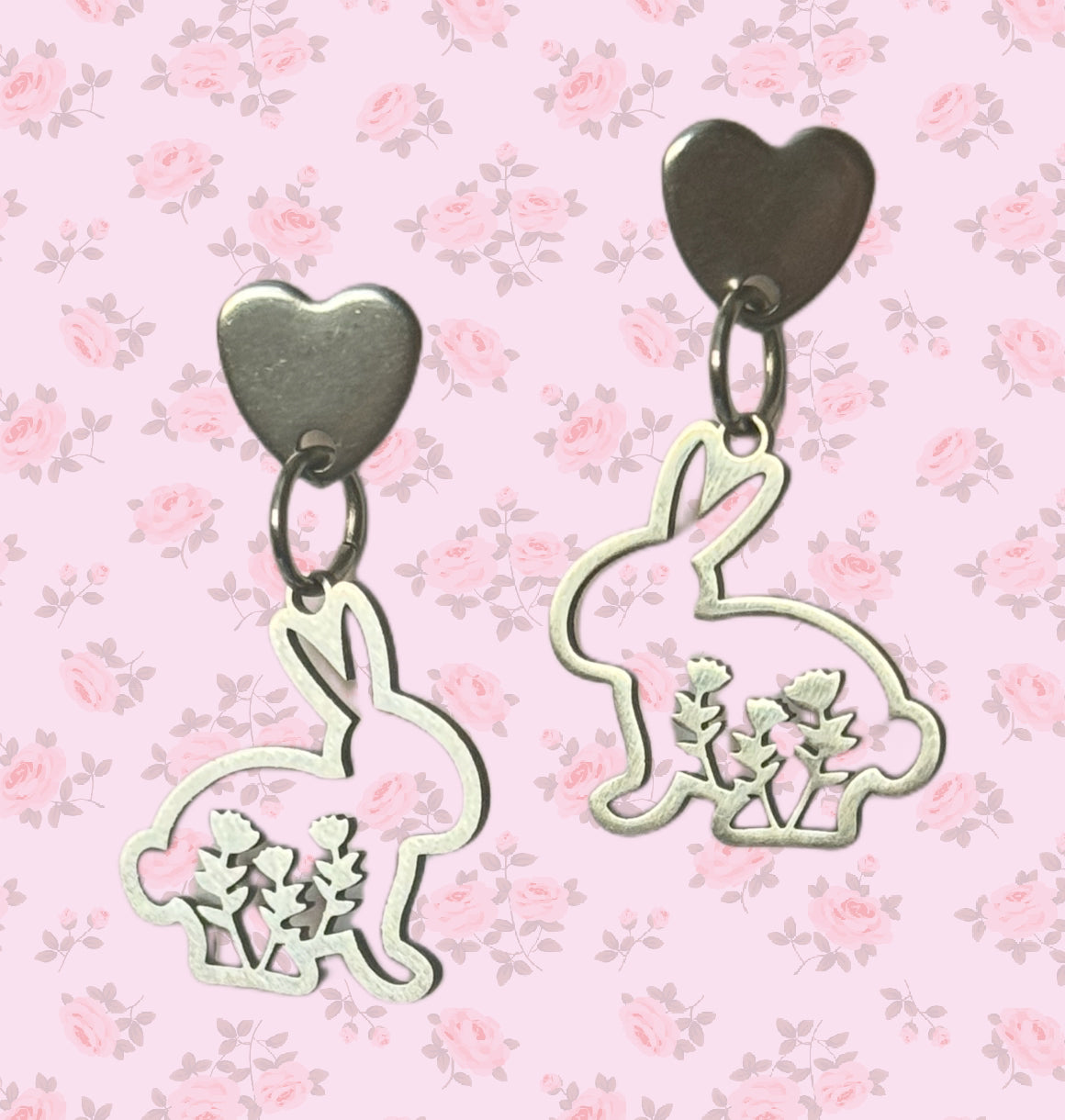 Blossomy Bunny Earrings